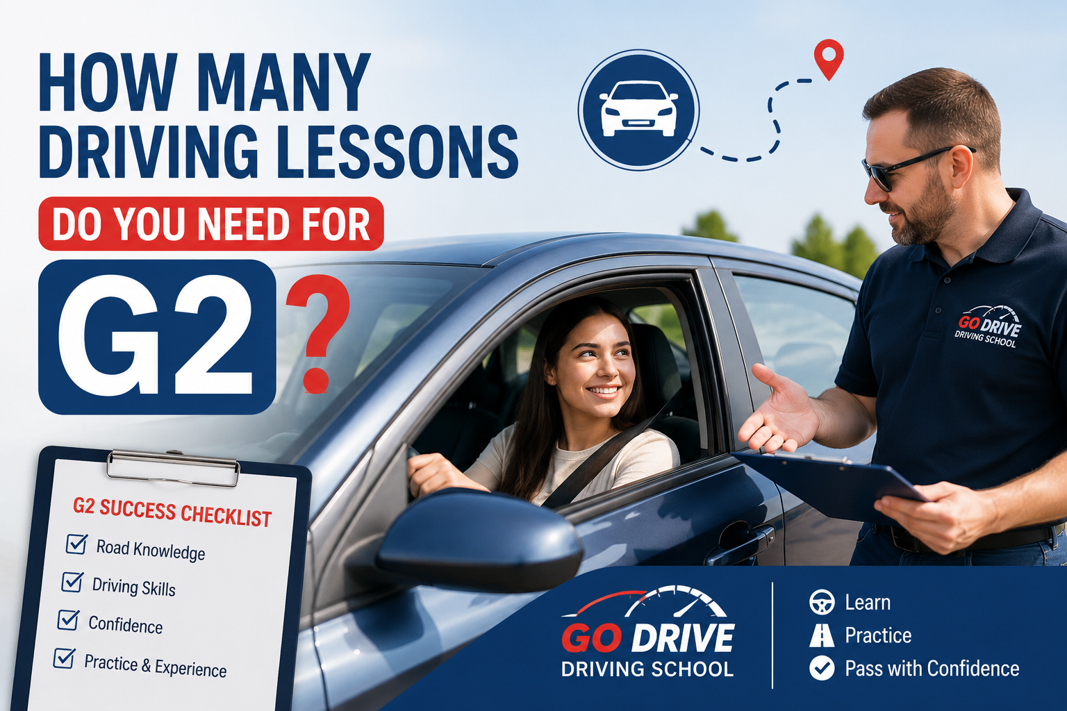 How Many Driving Lessons Do You Need for G2?