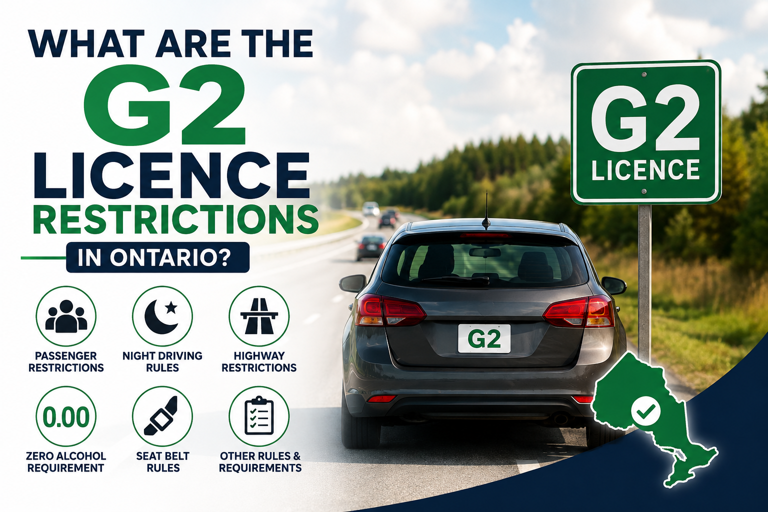 What Are the G2 Licence Restrictions in Ontario?