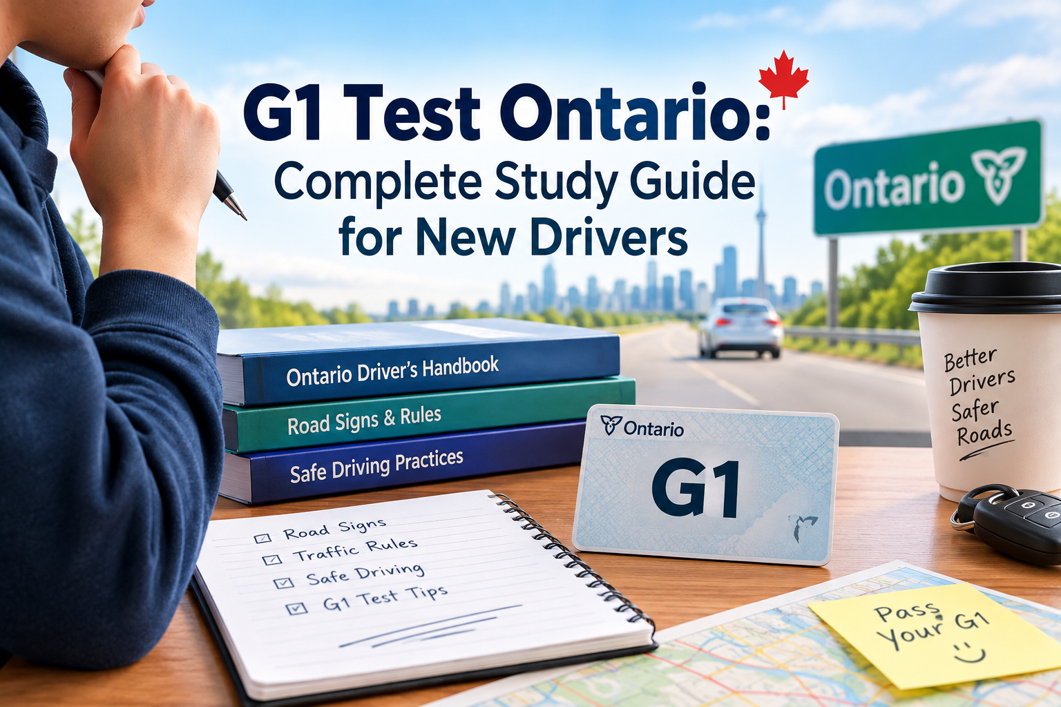G1 Test Ontario: Complete Study Guide for New Drivers