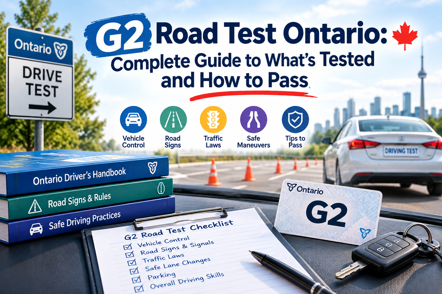 G2 Road Test Ontario: Complete Guide to What’s Tested and How to Pass