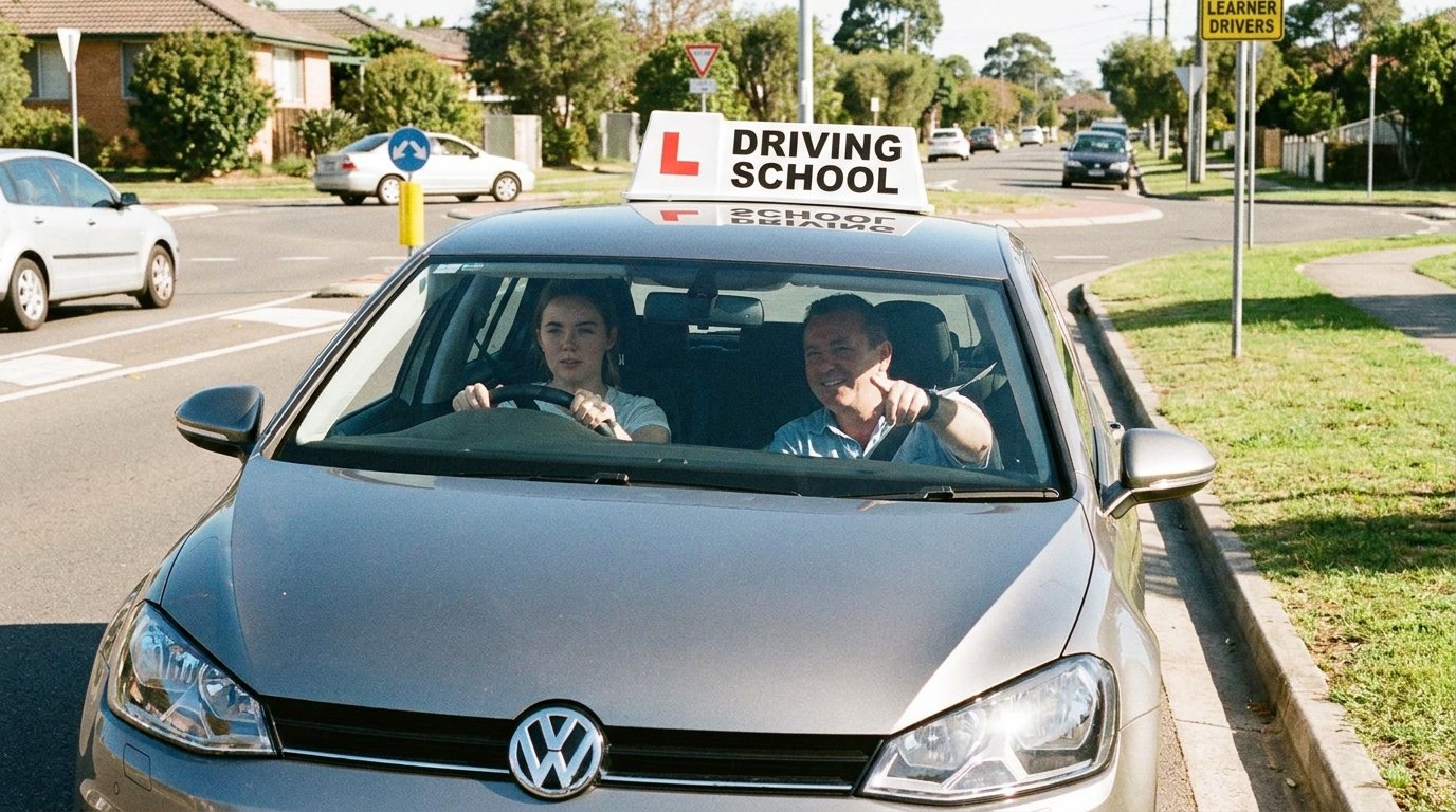 Go Drive Driving School instructor teaching a student in Orillia Ontario