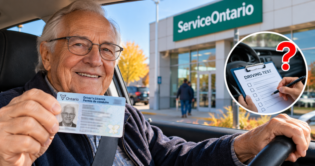 Senior Driver Licence Renewal in Ontario: Is There a Driving Test at 80?