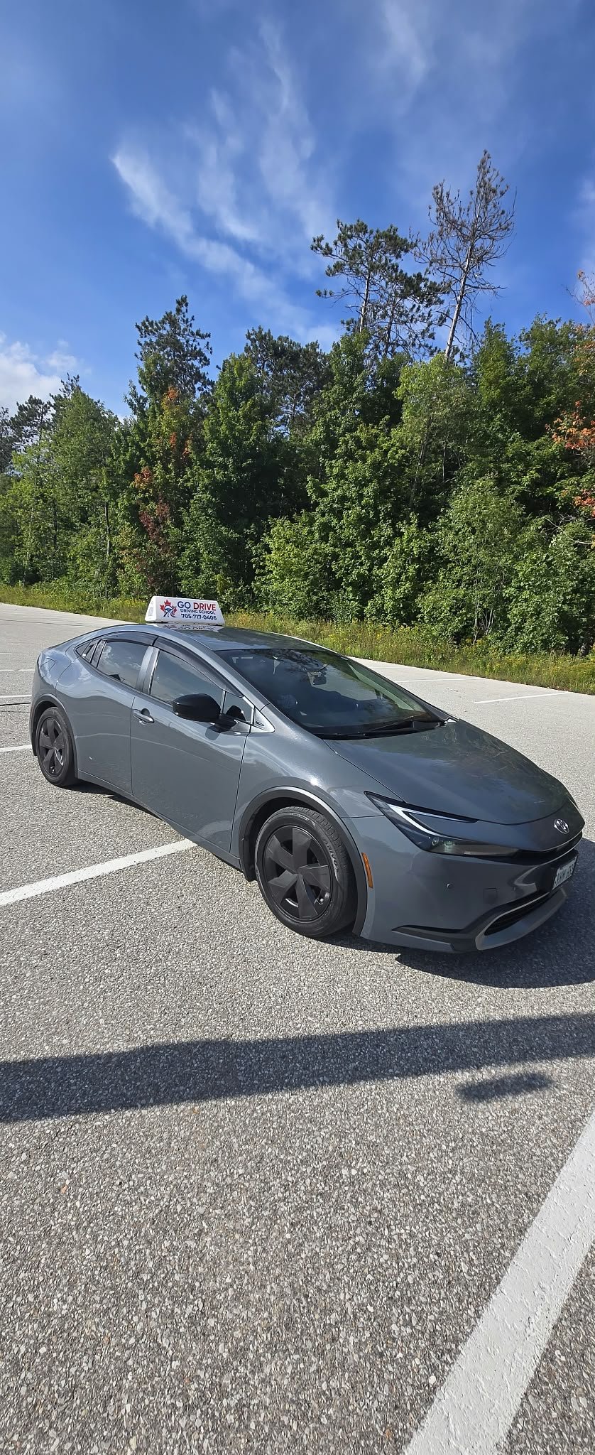 Go Drive Driving School training car in Barrie